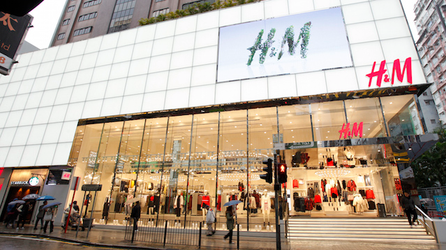H&M Retail Shop at Causeway Bay